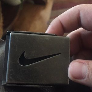 Nike belt buckle