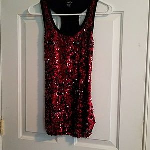 Sequin Tank