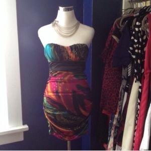 Multicolor Bodycon Dress