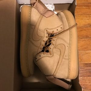Nike flax Air Force 1 size 5y