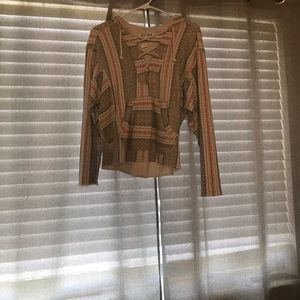Boho style pullover