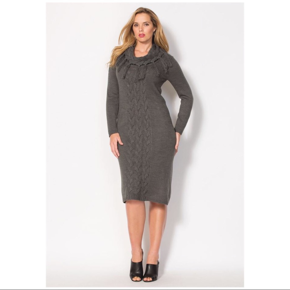 HOST PICKSweater Dress. Cowl Neck.