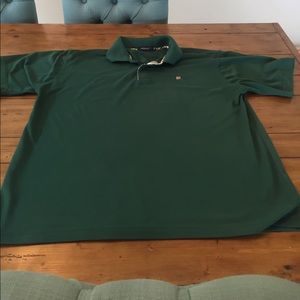Green Burberry Polo