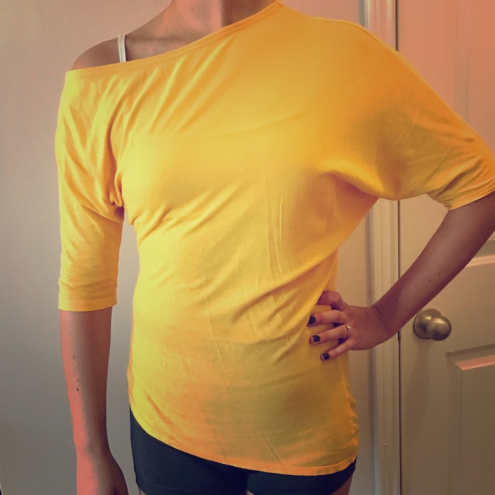 Off-shoulder top