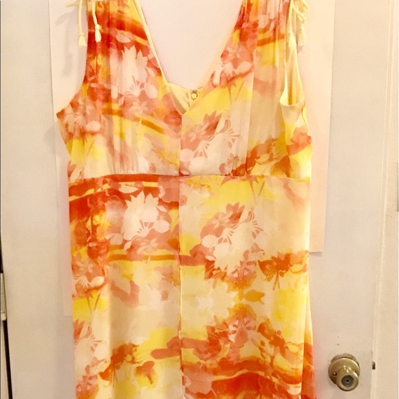 Bright colored floral dress from Lane Bryant - Picture 1 of 4