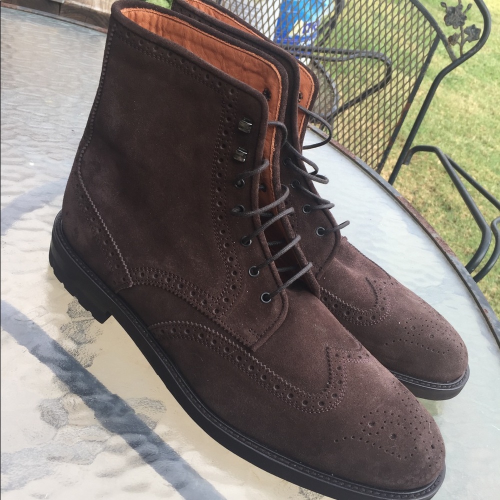 Suede boots from Suitsupply