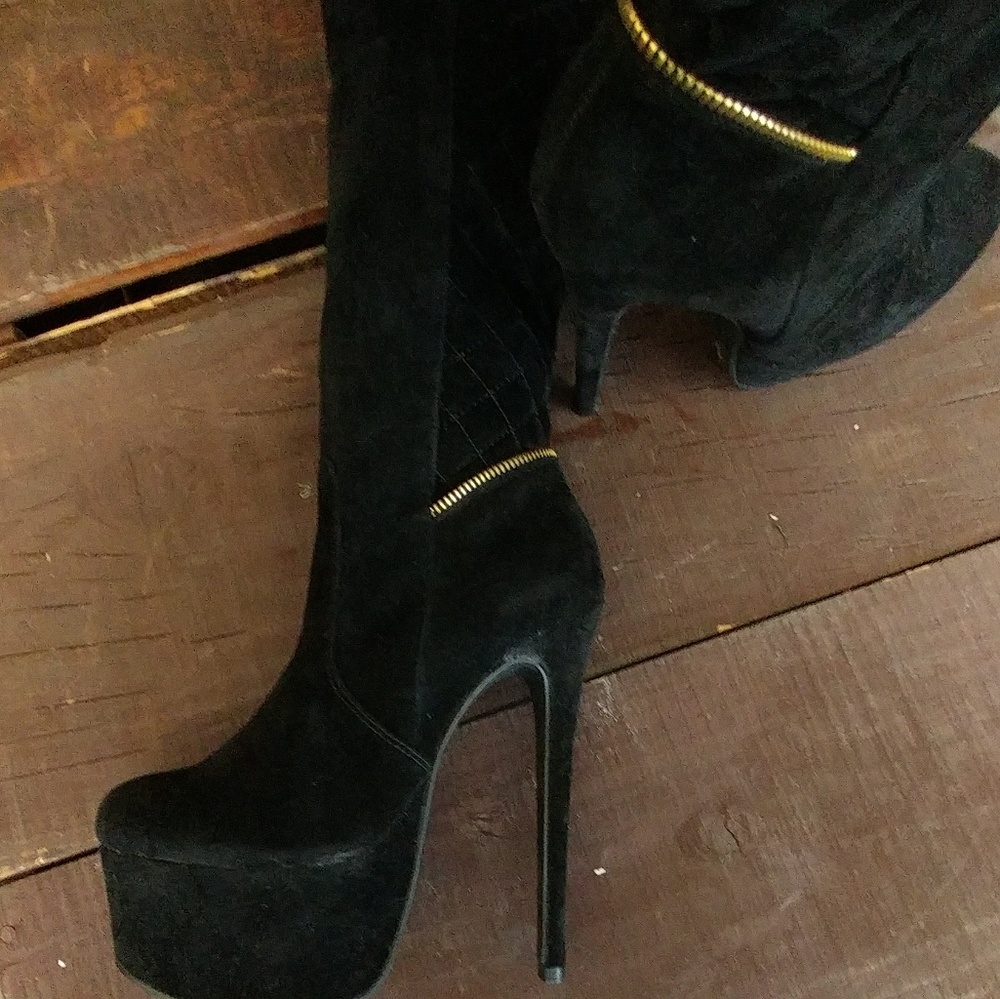 Thigh high / Style Padma platform boots