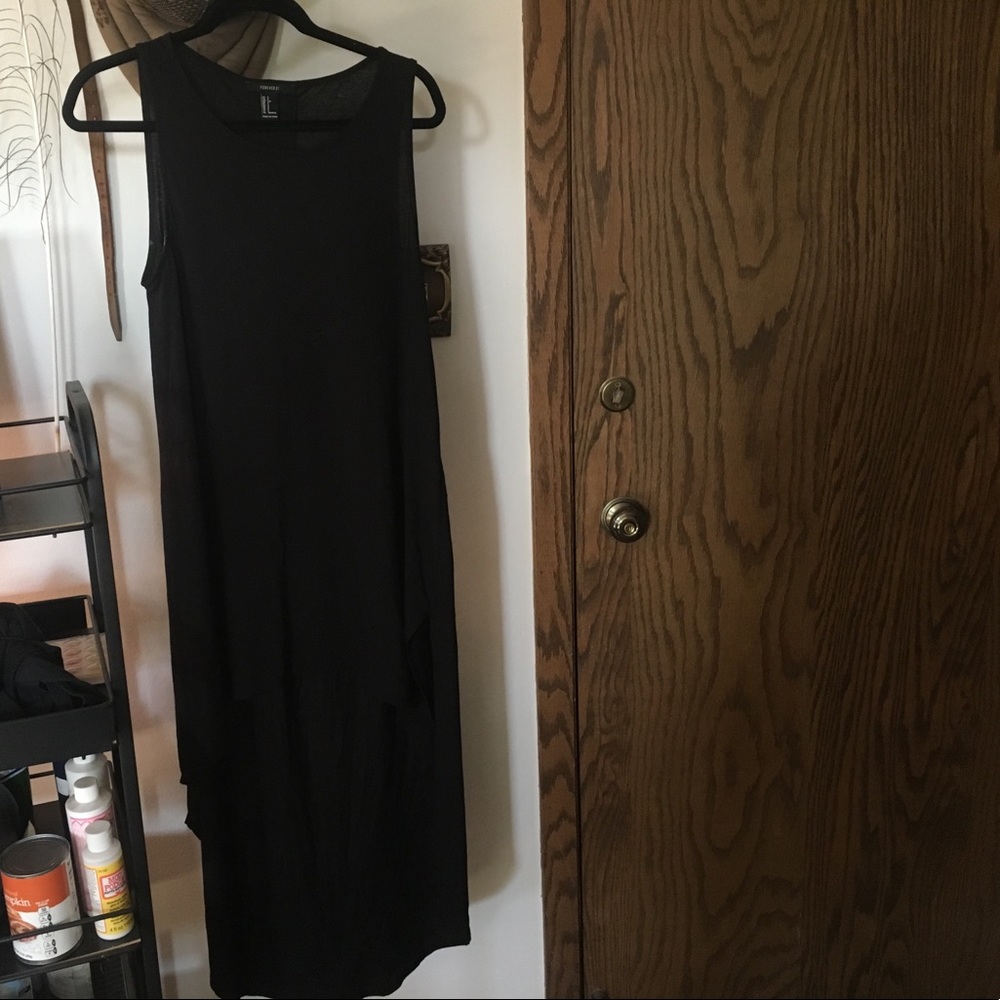 Drapey High Lo Dress
