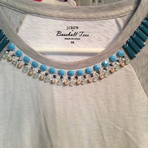 Never worn J Crew 3/4 sleeve tee