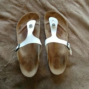 Birkenstock White Sandals