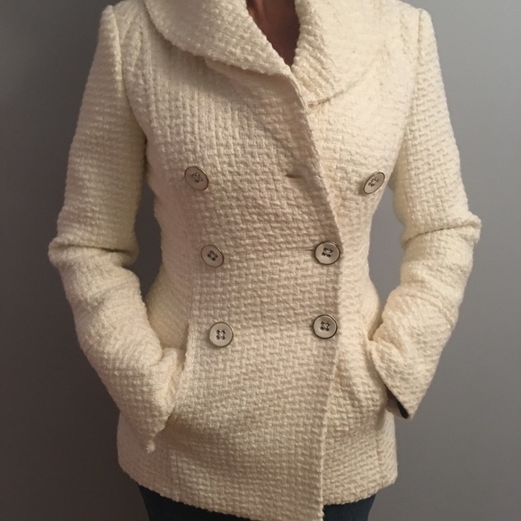 White House Black Market Peacoat ❄️ NWT - Picture 7 of 8