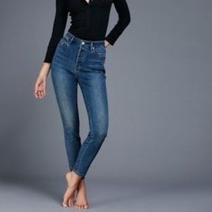 Free People High Rise Skinny Jean