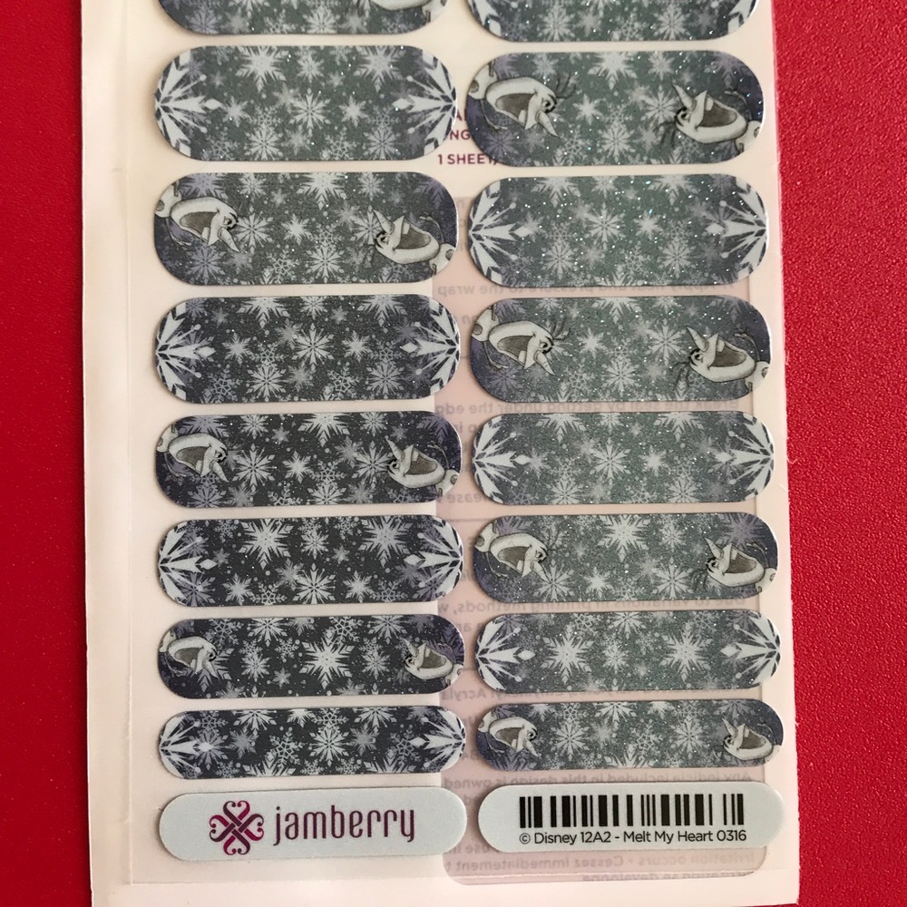 Jamberry Nail Wraps, Frozen's Olaf