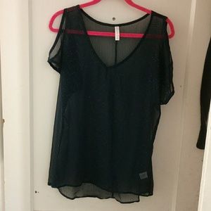 Off the shoulder shirt