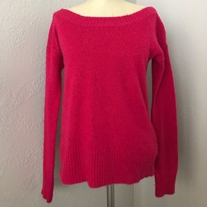 Off shoulder AE cozy sweater!