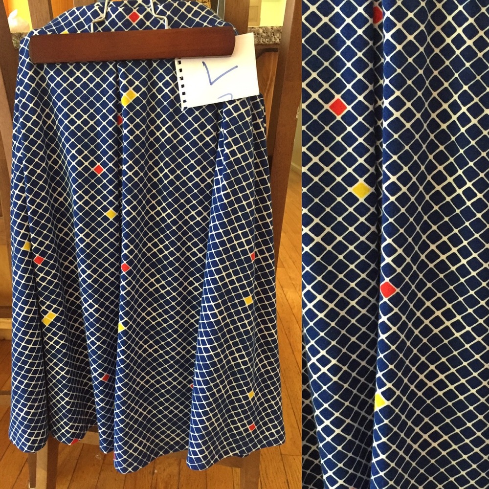 Lularoe Madison Skirt Size Large