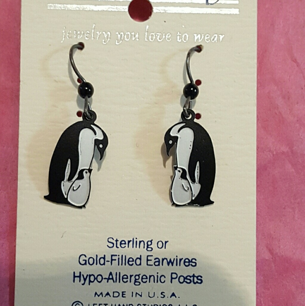 Sterling silver, gold filled earrings