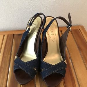 Guess Jean Wedges