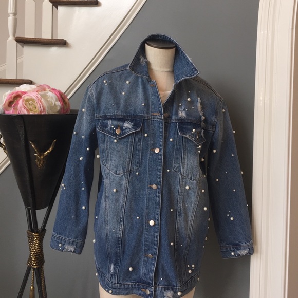 honey punch jean jacket