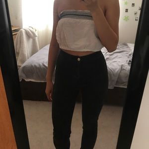 American Apparel Black Easy Jeans