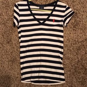 Girls v neck polo tshirt!