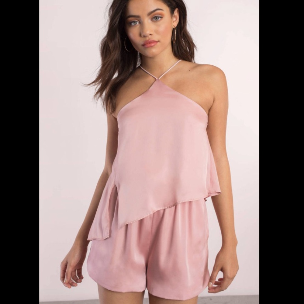 Stylestalker Dusty Pink Romper