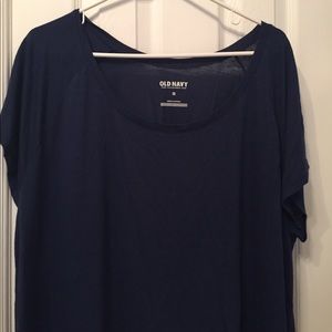 Navy blue tunic tee
