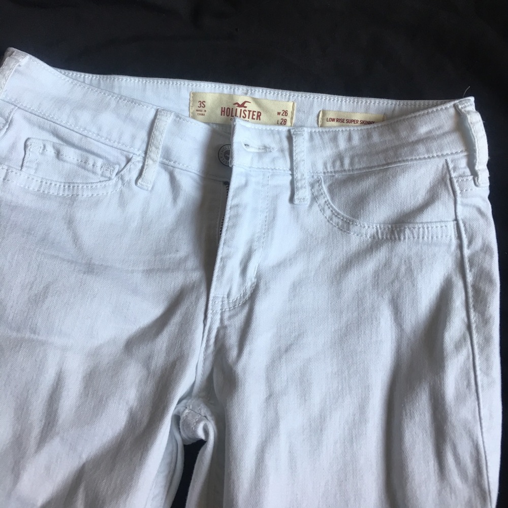 3s hollister white pants