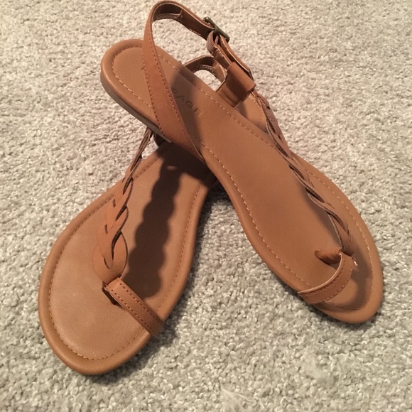 rampage braided sandals