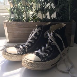 Black High Top Converse