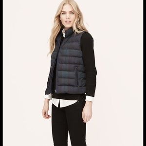 NWT Loft Puffer vest