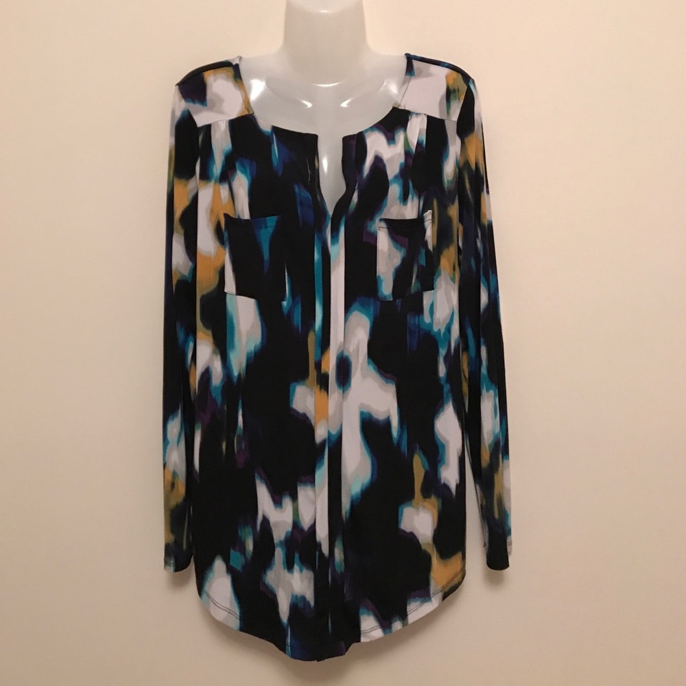 Fall color long sleeve top