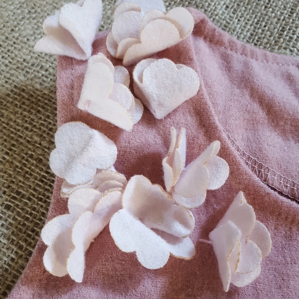 Paulinie blush girls size 6 jumper