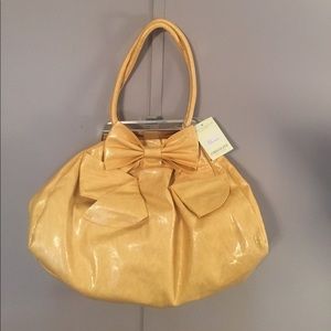 Yellow Purse With Bow