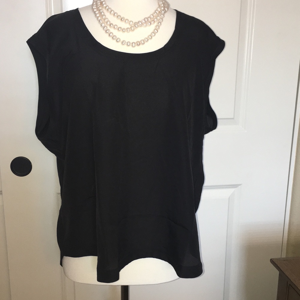 Black tank/shell by J Crew Factory