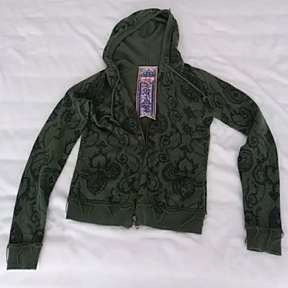 L.A.M.B 100% cashmere hoodie s P