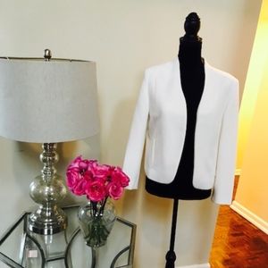Chelsea28 Off-White Jacket/ Blazer Size L