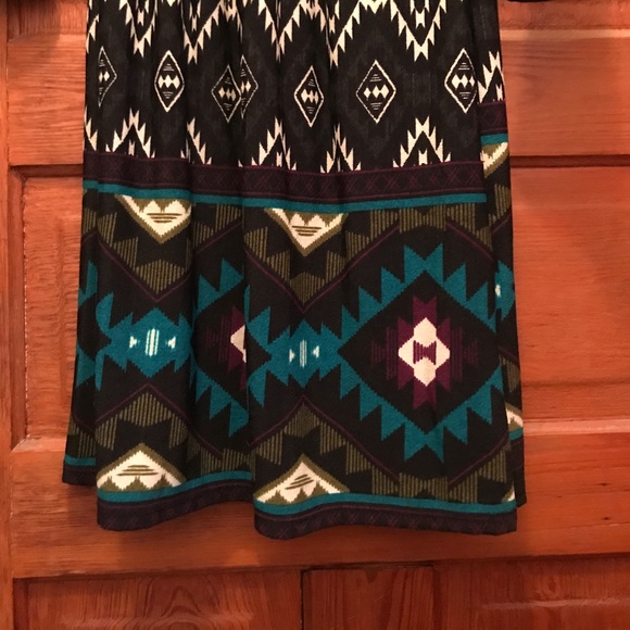 Tribal printed dress - Picture 3 of 4