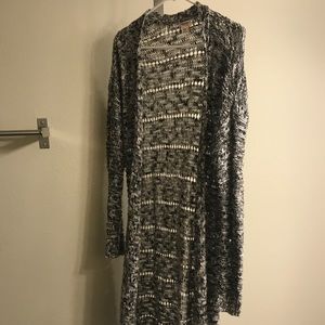 Mossimo long knit cardigan