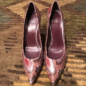 Never been worn before snake skin Stuart Weitzmans