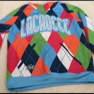 Lacrosse Multi Color Argyle Hoodie