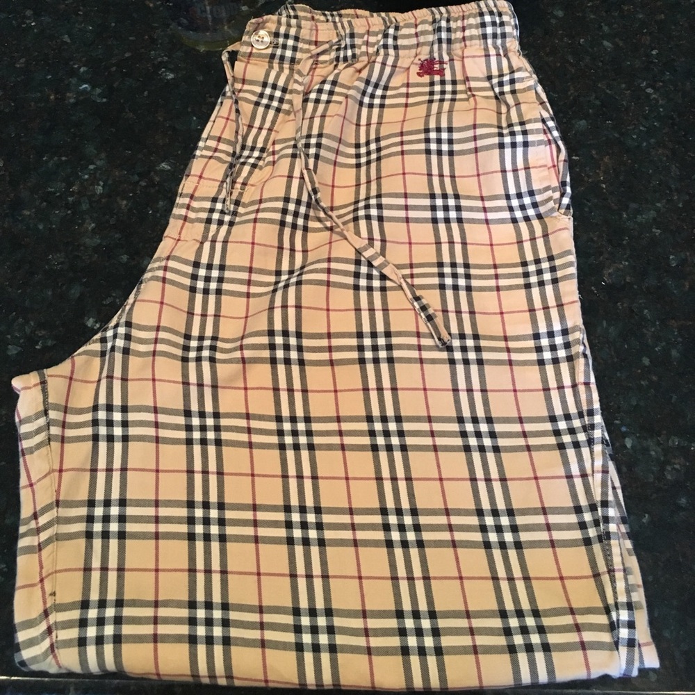 Burberry Lounging/Sleep Pants