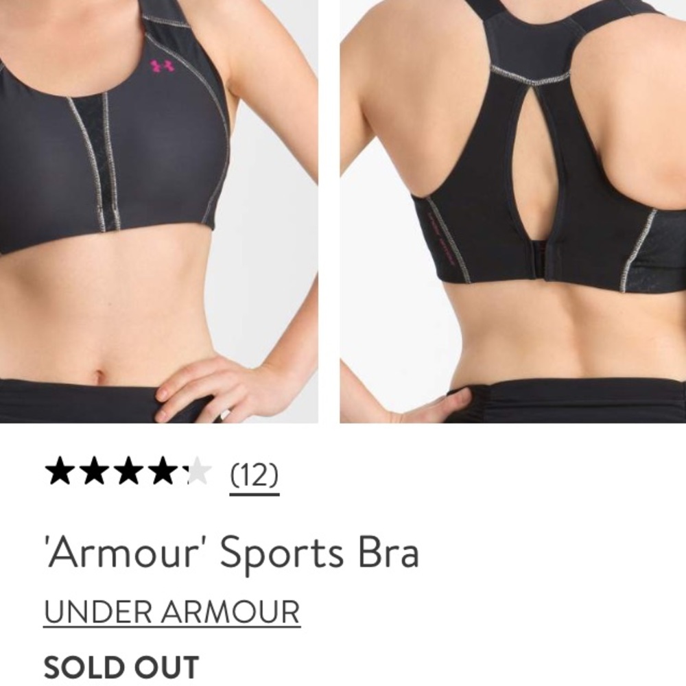 Maximum Control UNDER ARMOUR WIRE-FREE SPORTS BRA