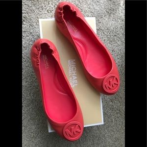 Michael Kors Lindsay Leather Flat