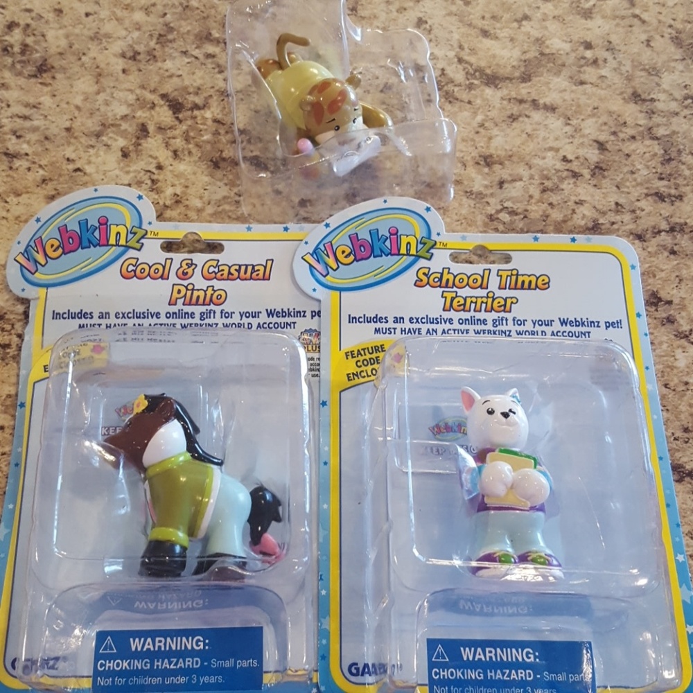 New Webkinz Pals Trio