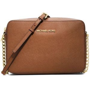 Authentic MICHAEL KORS Jet Set Saffiano Crossbody