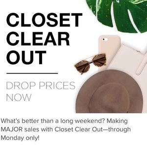 CLOSET CLEAR OUT!