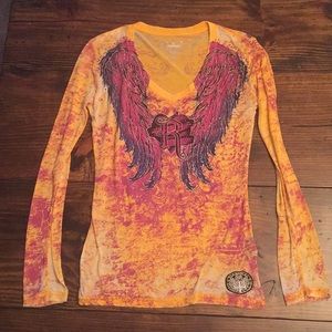 Long sleeve cowgirl shirt