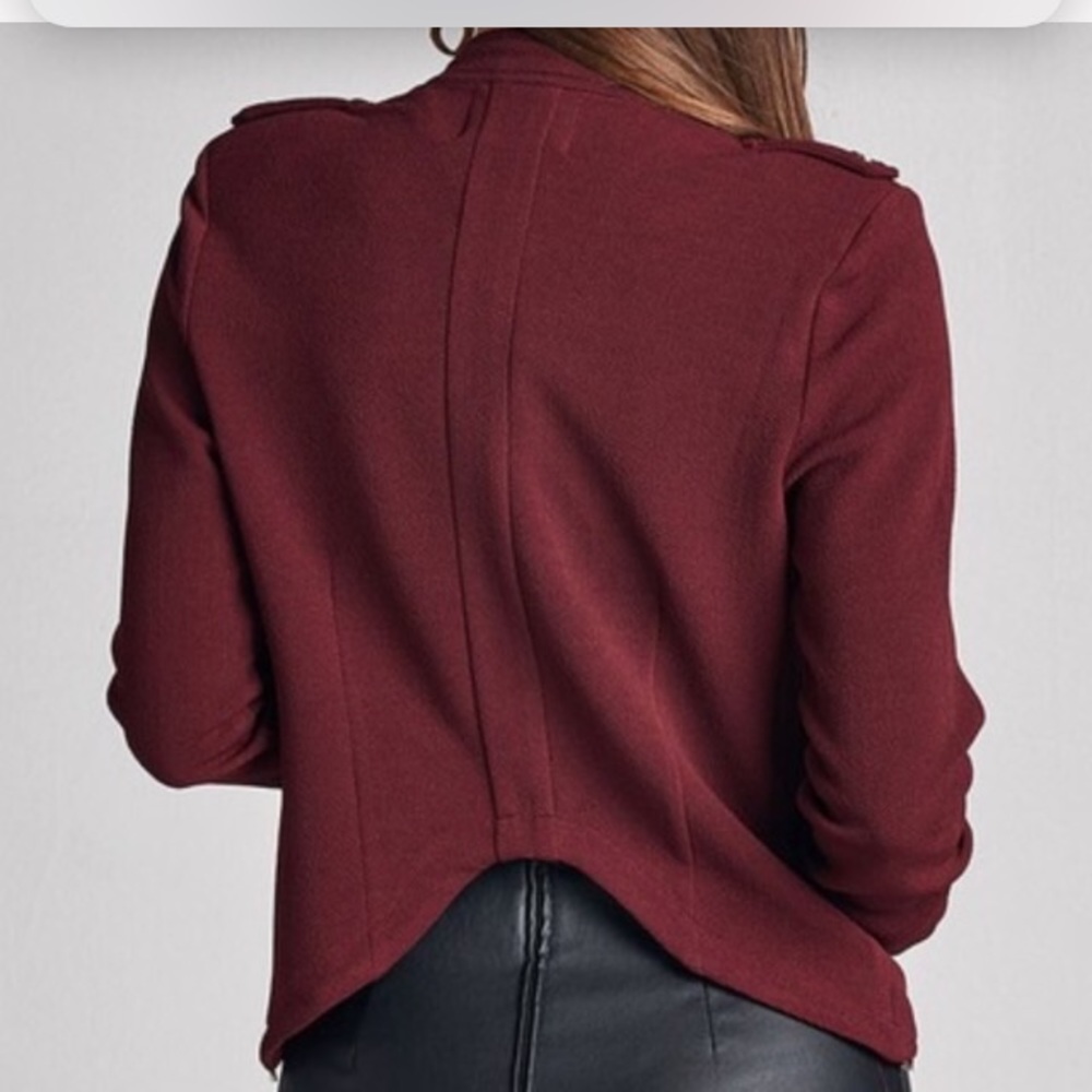 NWT Maroon Jacket - Picture 2 of 6
