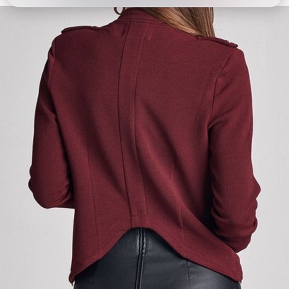 NWT Maroon Jacket - Picture 2 of 6